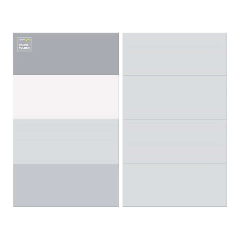 Alzipmat Eco Color Folder - Urban Milk Grey