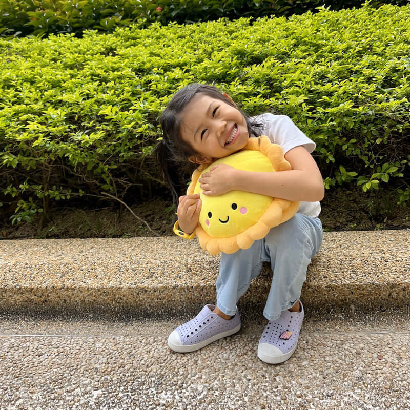 The Wee Bean Egg Tart Plushie Snuggle Buddy