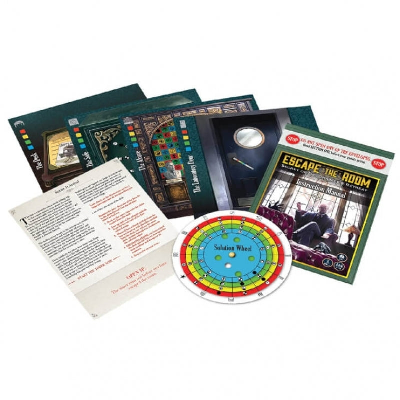 ThinkFun Escape The Room: Secret of Dr Gravelys Retreat ThinkFun