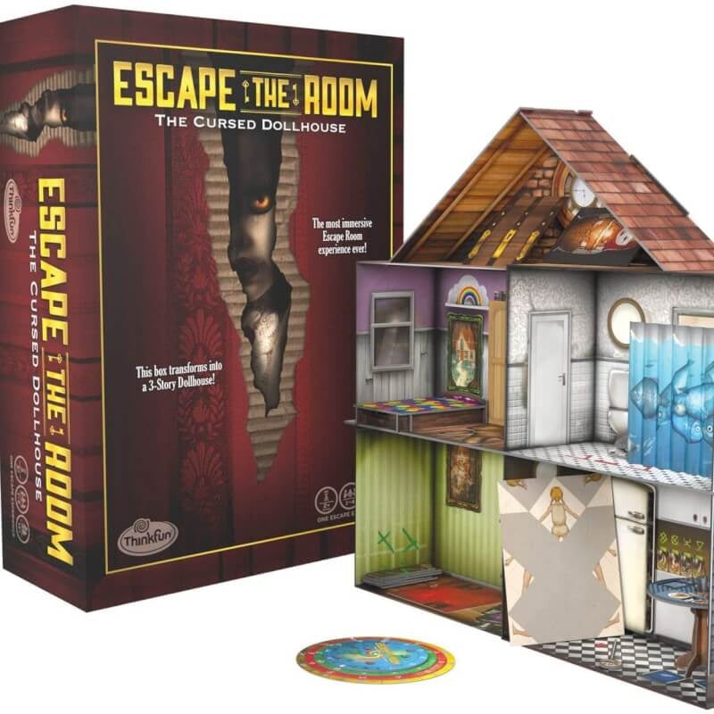 ThinkFun Escape the Room: The Cursed Dollhouse
