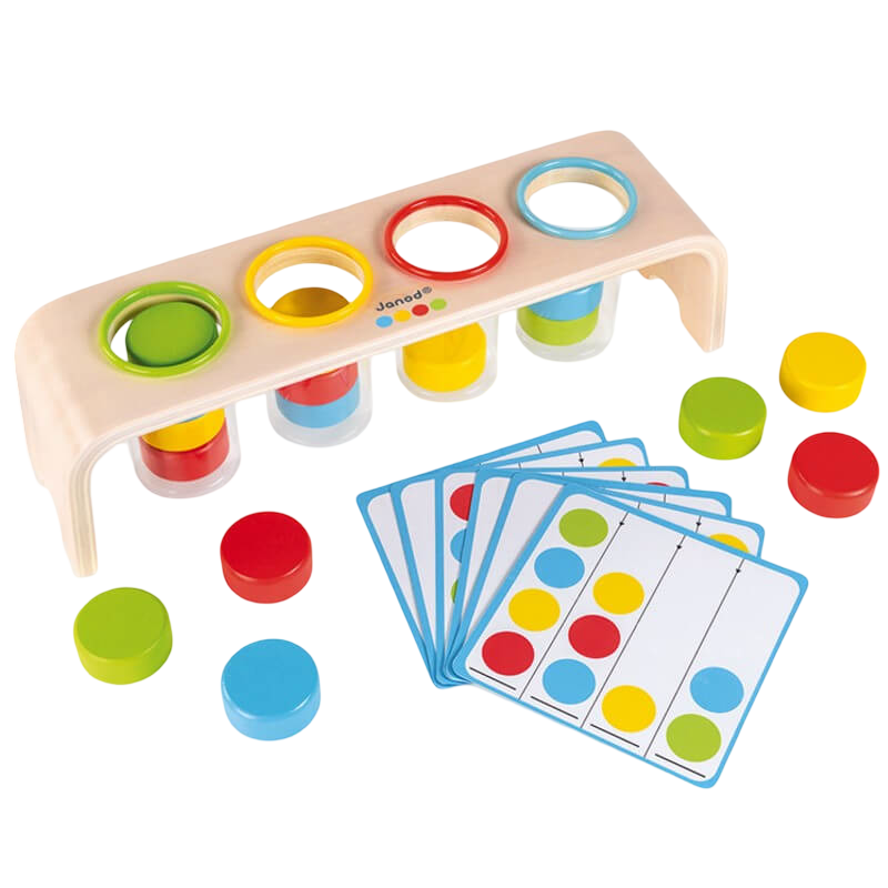 Janod Essentiel - Sorting Colours Game