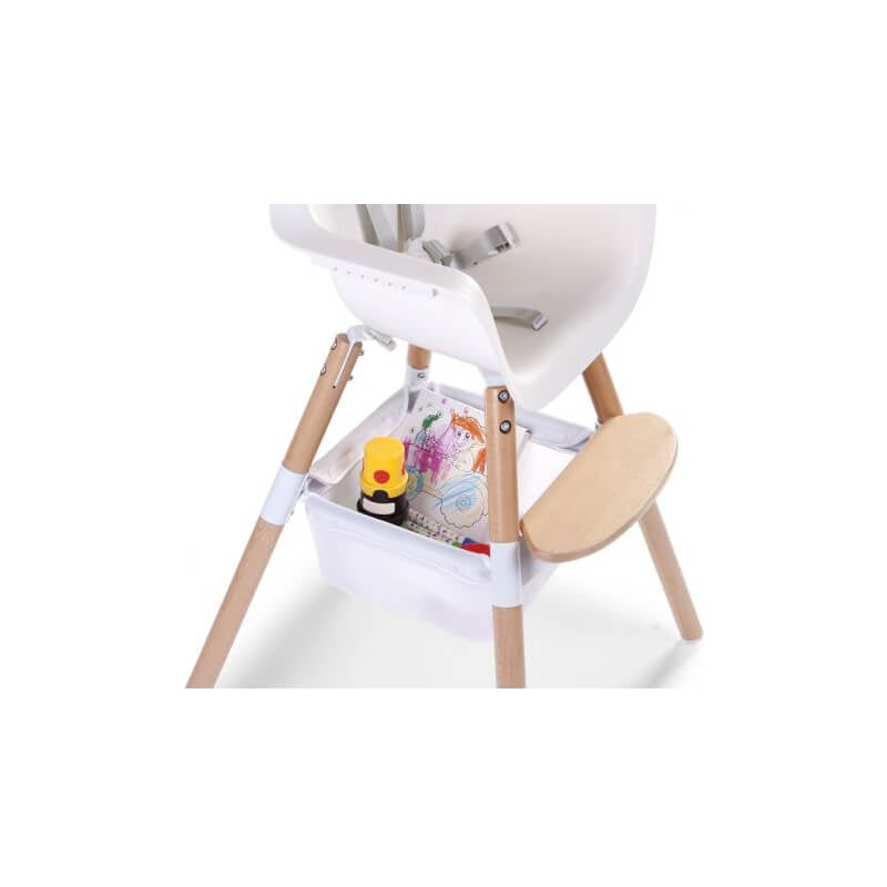 Childhome Evolu Basket Sandwich Mesh - White