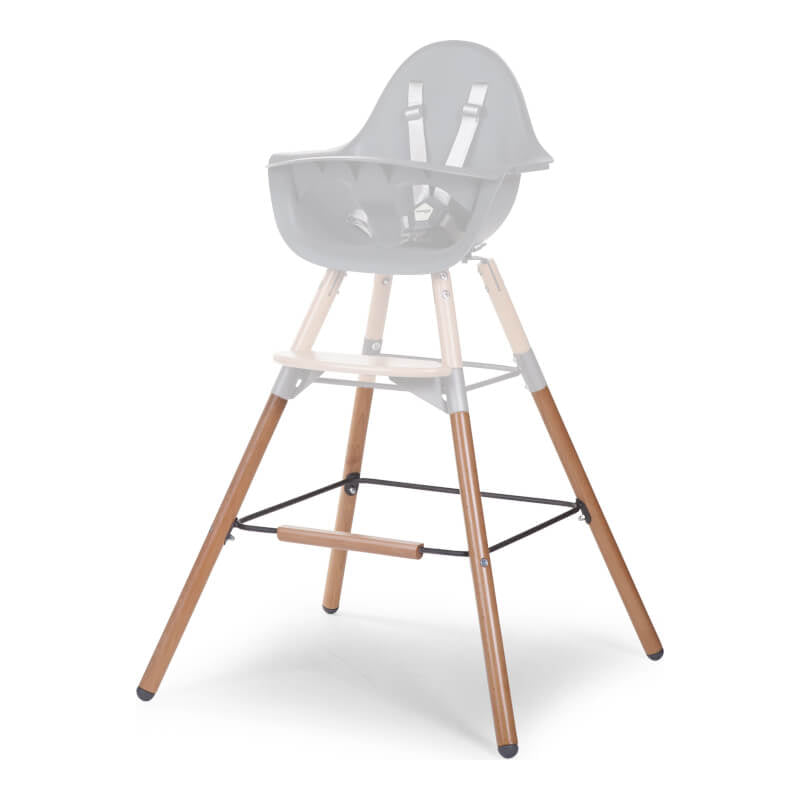 Childhome Evolu Extra Set Long Legs + Footrest - Wood