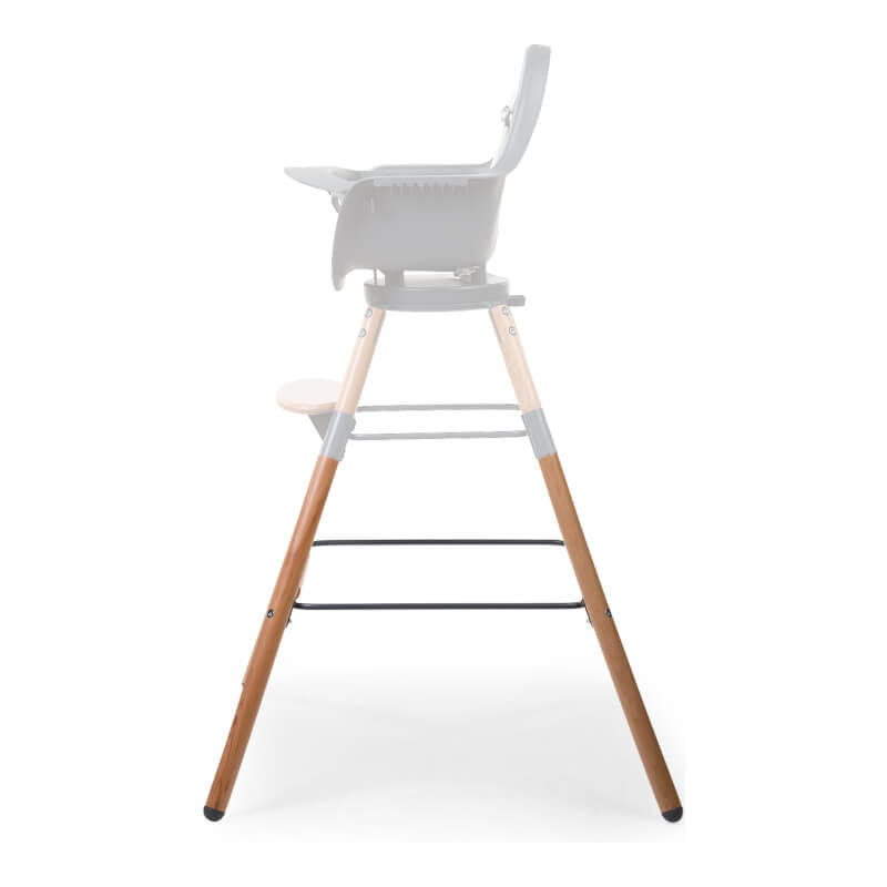 Childhome Evolu Extra Set Long Legs + Footrest - Wood
