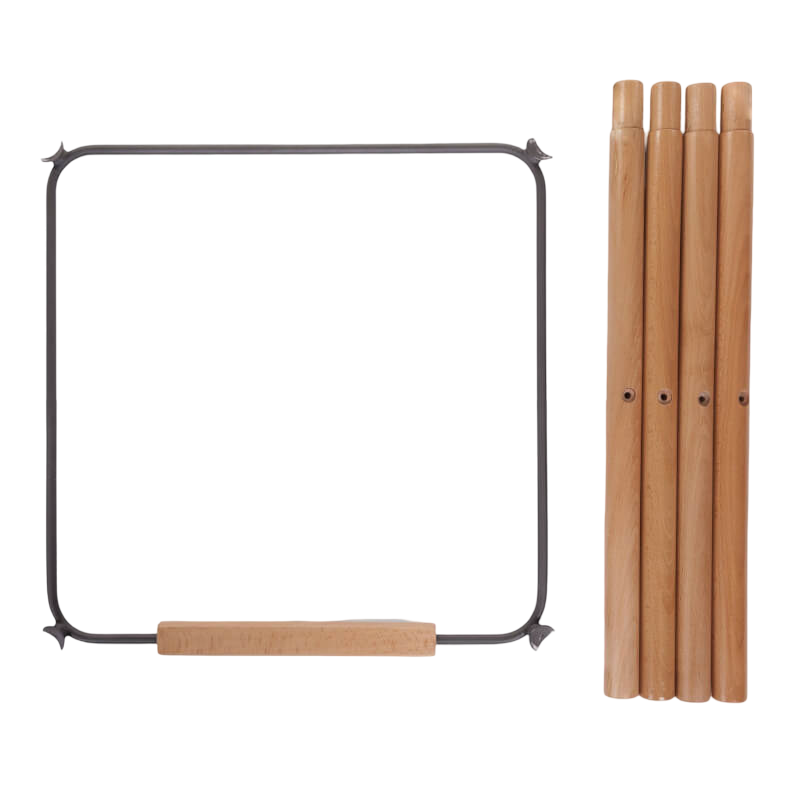 Childhome Evolu Extra Set Long Legs + Footrest - Wood