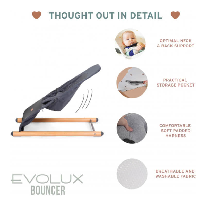 兒童之家 Evolux 嬰兒搖椅
