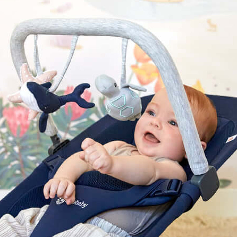 Ergobaby Evolve 3 in 1 Bouncer Toy Bar - Ocean Wonders