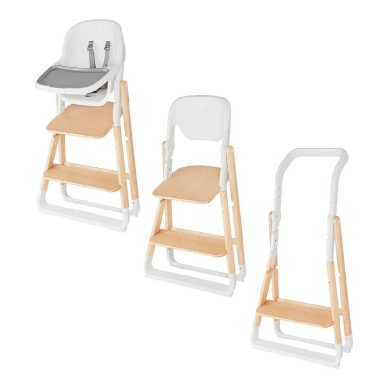 Ergobaby Evolve High Chair System - Natural Wood (Kitchen Tower NOT INCLUDED)