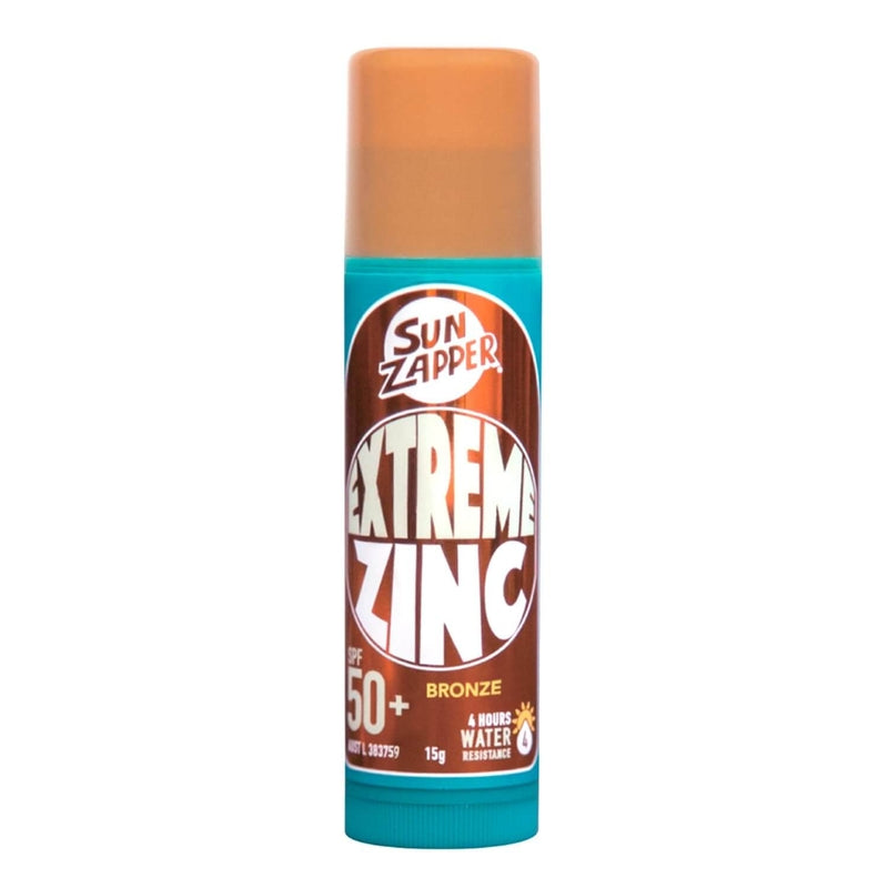 Sun Zapper Extreme Zinc SPF50+ Sunscreen Stick 15g Sun Zapper