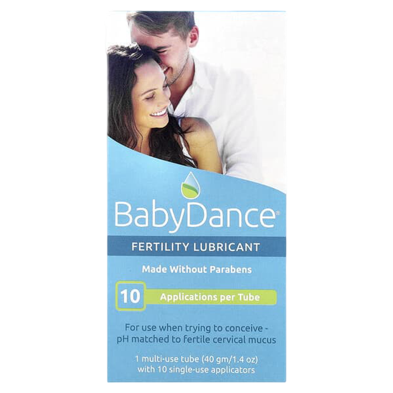 Fairhaven Health Baby Dance Fertility Lubricant 1 Multi-Use Tube with 10 Single-Use Applicators