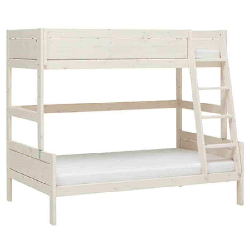 LIFETIME Kidsrooms Family Bunk Bed with Ladder 120x200cm & 90x200cm