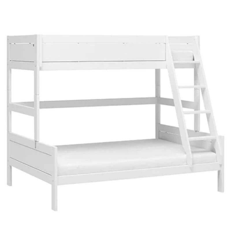 LIFETIME Kidsrooms Family Bunk Bed with Ladder 140x200cm & 90x200cm