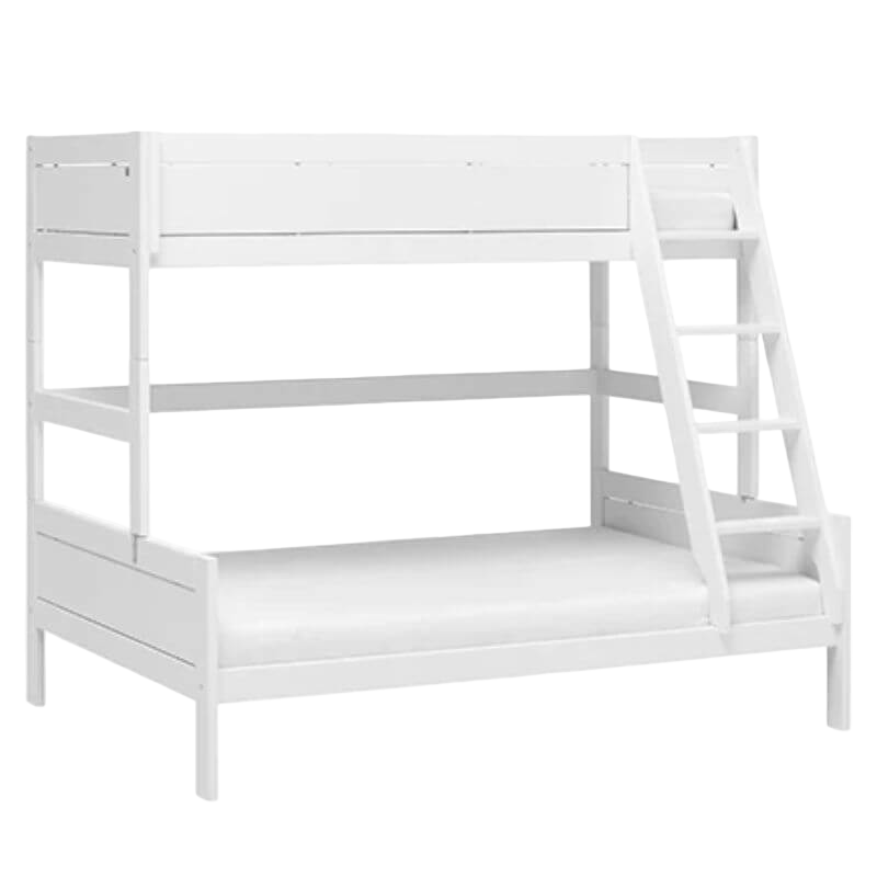 LIFETIME Kidsrooms Family Bunk Bed with Ladder 140x200cm & 90x200cm