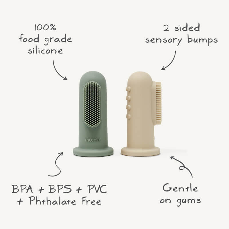 Mushie Finger Toothbrush