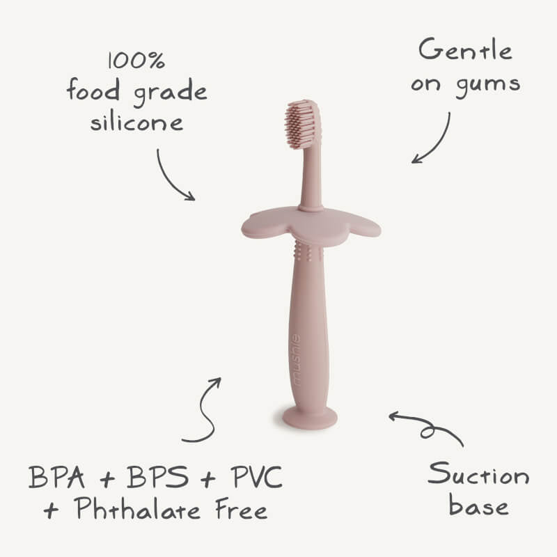 Mushie Flower Training Toothbrush