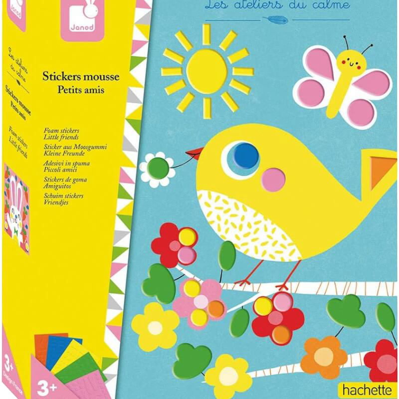 Janod 泡棉貼紙 - 情侶款