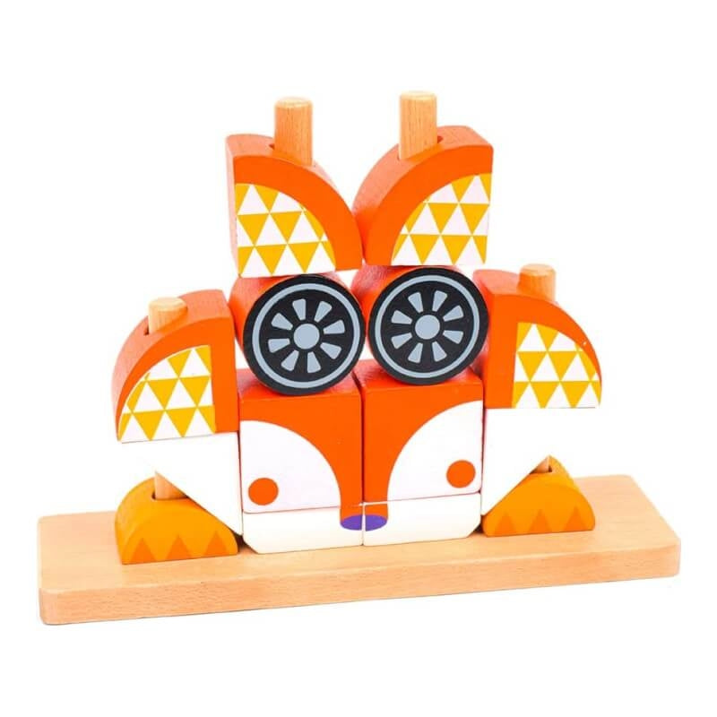 Classic World Fox Blocks Set