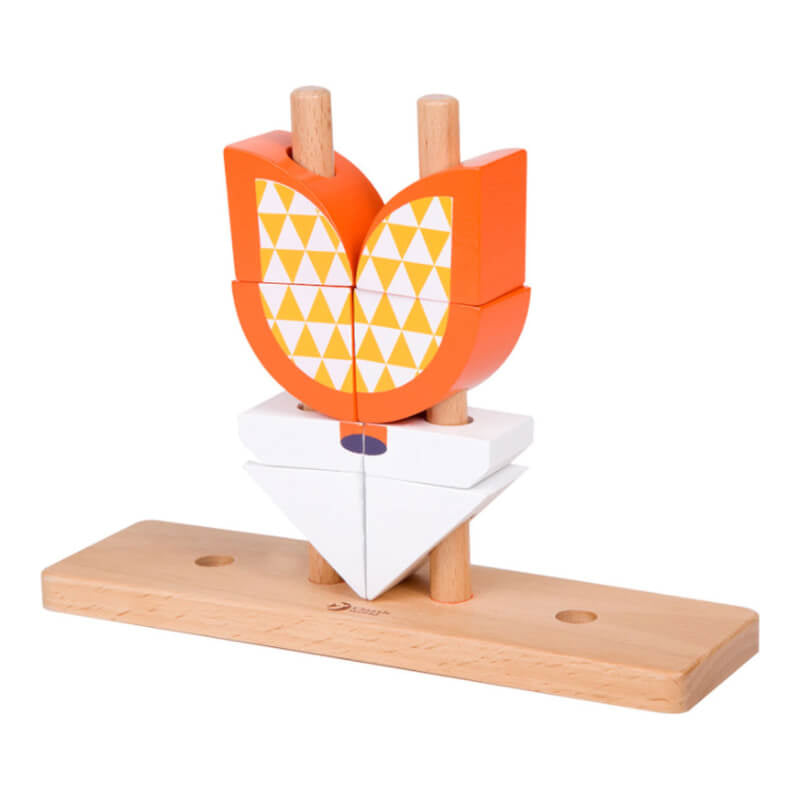 Classic World Fox Blocks Set