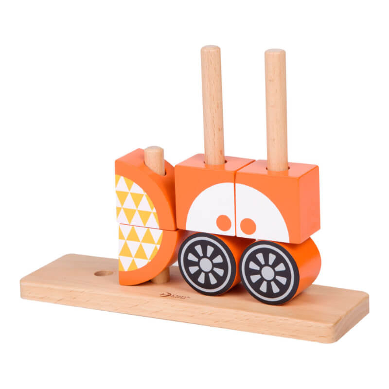 Classic World Fox Blocks Set