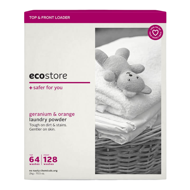 Ecostore Geranium & Orange Laundry Powder 2kg