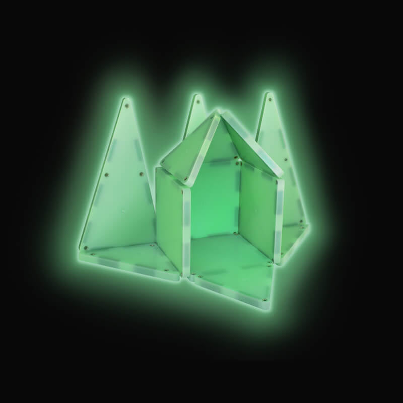 Magna-Tiles Glow 16 件套裝