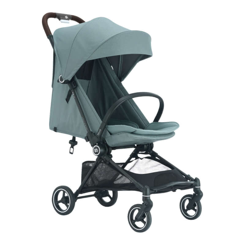 gb Gold Fyn Plus Carbon Fiber Baby Stroller - Opal Green