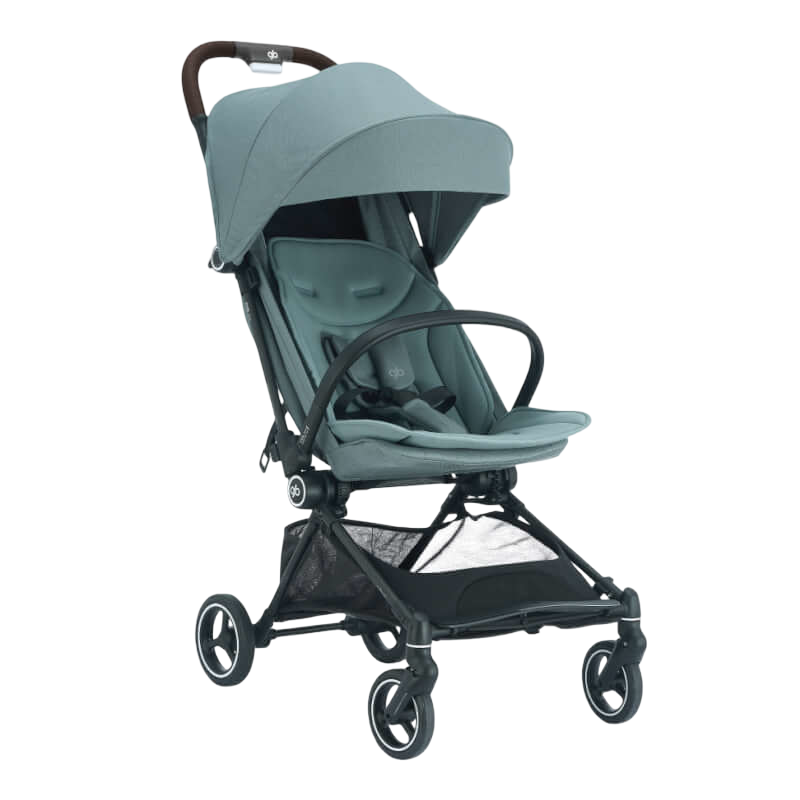 gb Gold Fyn Plus Carbon Fiber Baby Stroller - Opal Green