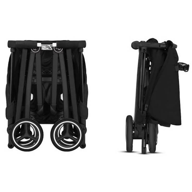 gb Gold Pockit+ All City Trolley with Storage Bag and Strap - Velvet Black