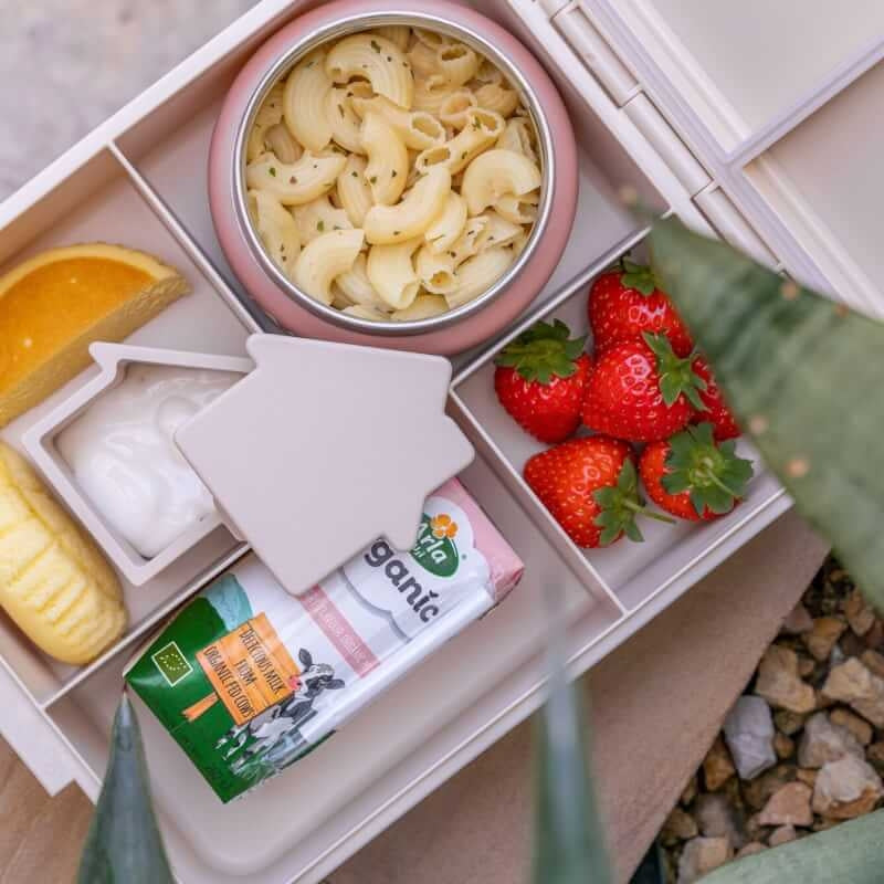 Citron Grand Lunch Box with 4 Compartments and Food Jar - Ballerina Citron