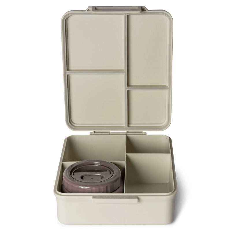 Citron Grand Lunch Box with 4 Compartments and Food Jar - Vehicles