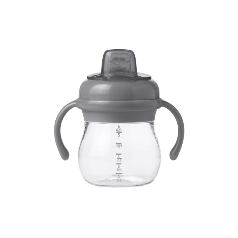 OXO Tot Transitions Soft Spout Sippy Cup with Removable Handles 6 oz