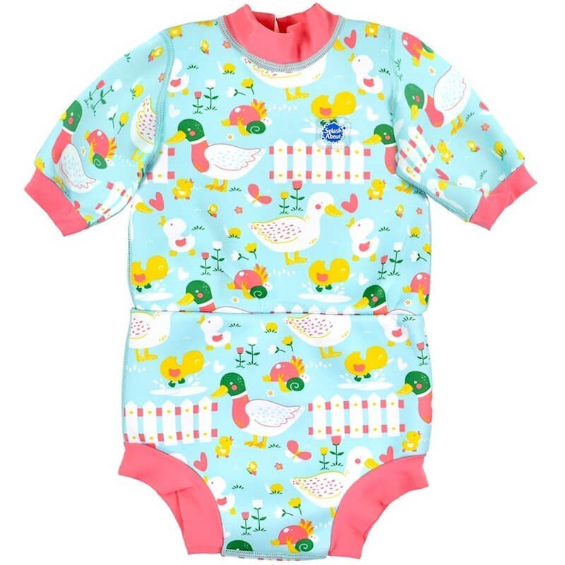 Splash About Happy Nappy™ Wetsuit - Little Ducks / Medium