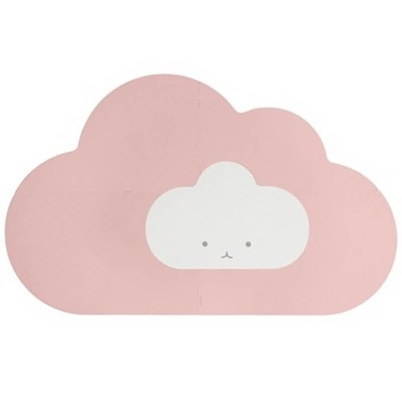 Quut Toys Head In The Clouds Playmat (Small 145 x 90cm) - Blush Pink Quut Toys
