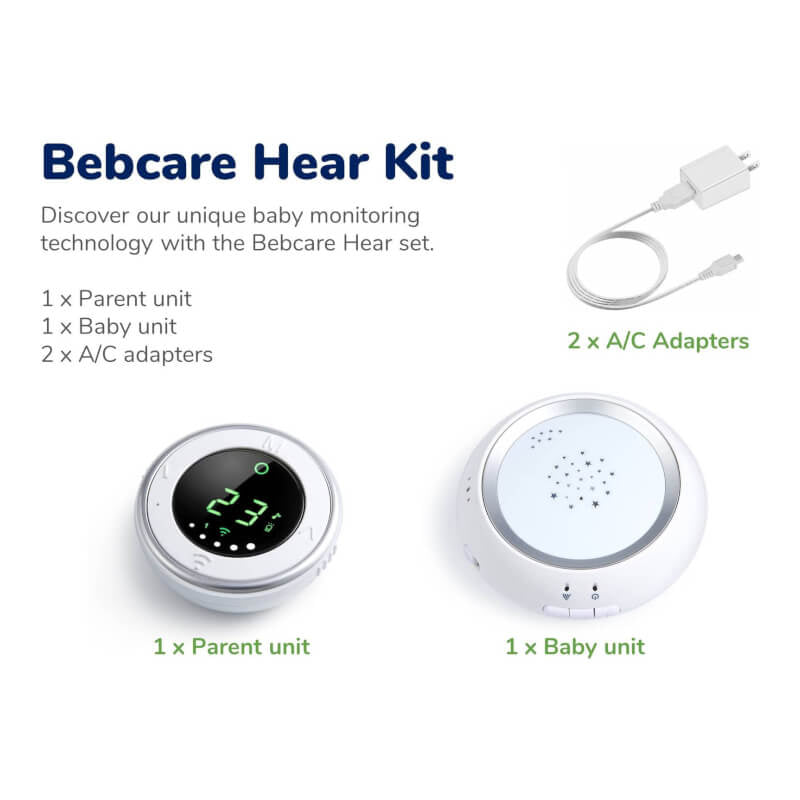 Bebcare Hear 數位音訊嬰兒監視器