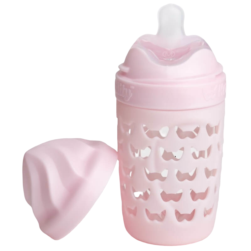 Herobility Eco 嬰兒奶瓶 220ml - 粉紅色