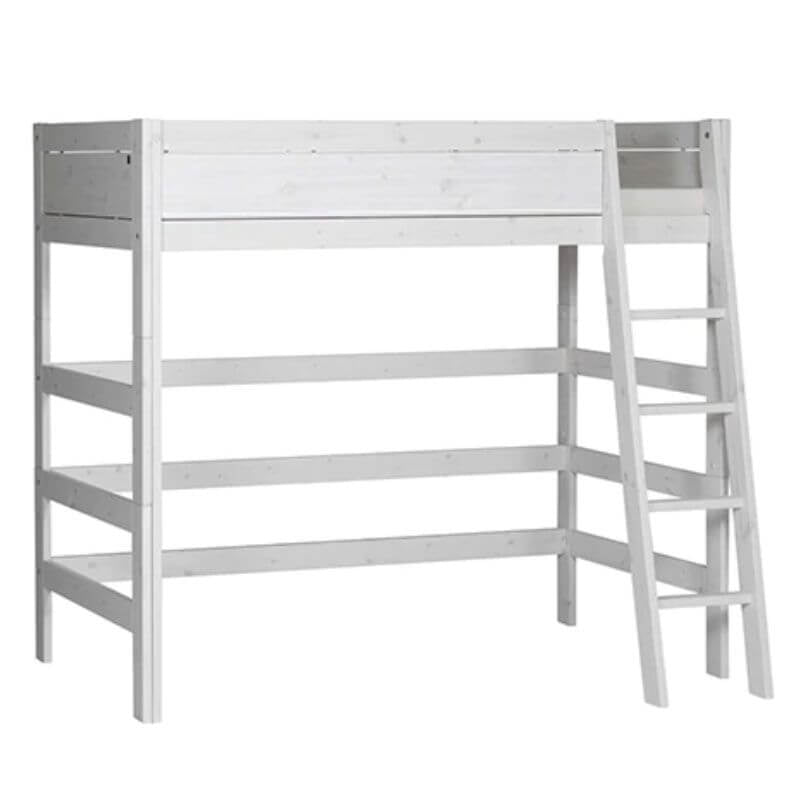LIFETIME Kidsrooms High Bed with Slanted Ladder 90x200cm