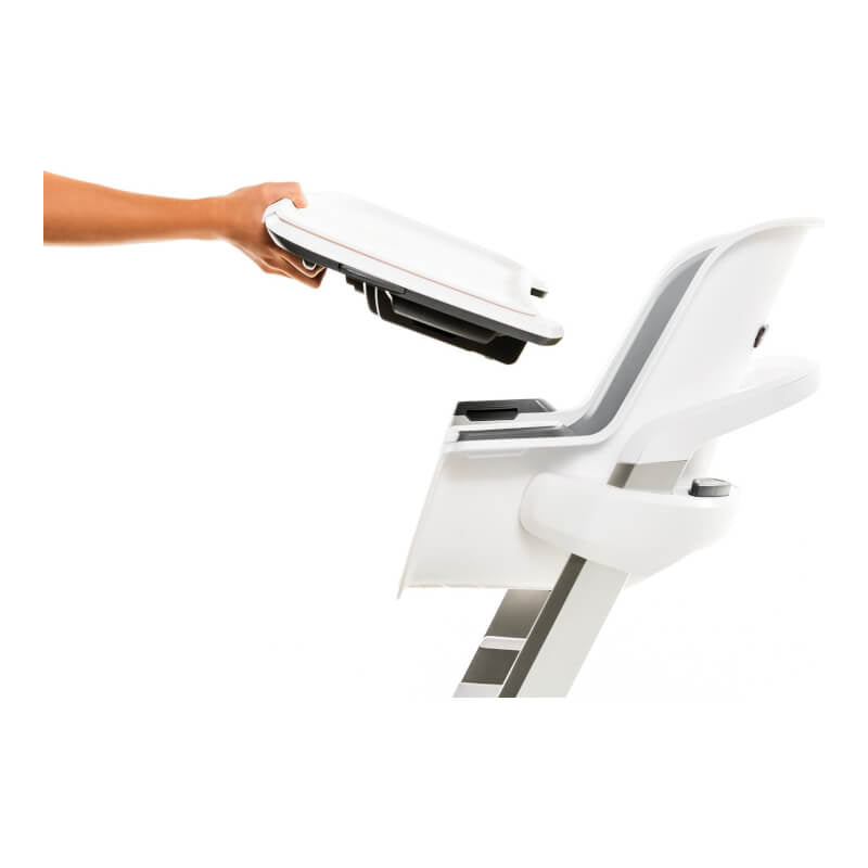 4moms High Chair - White & Grey