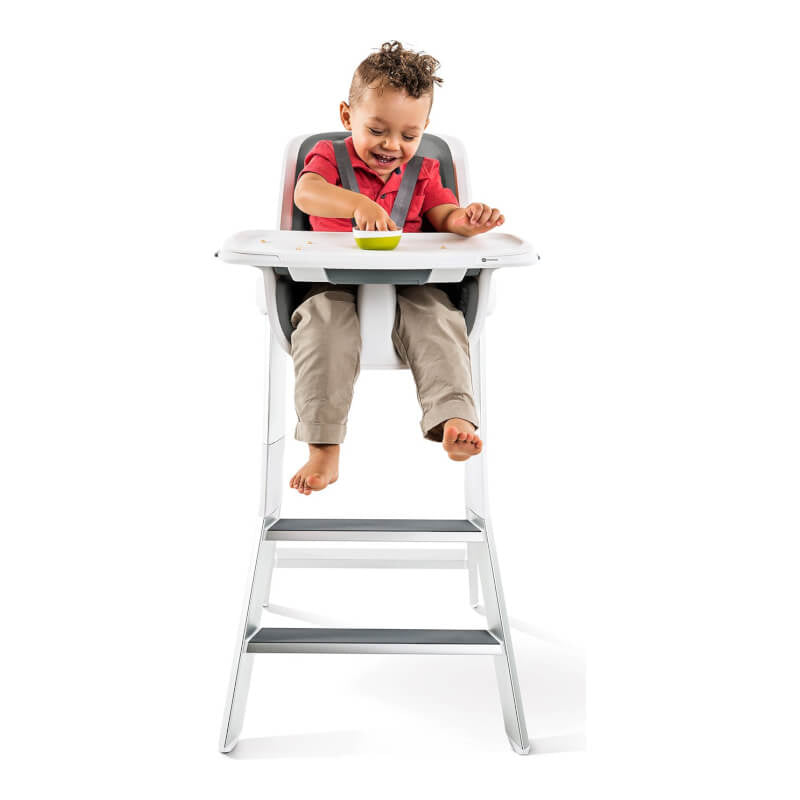 4moms High Chair - White & Grey