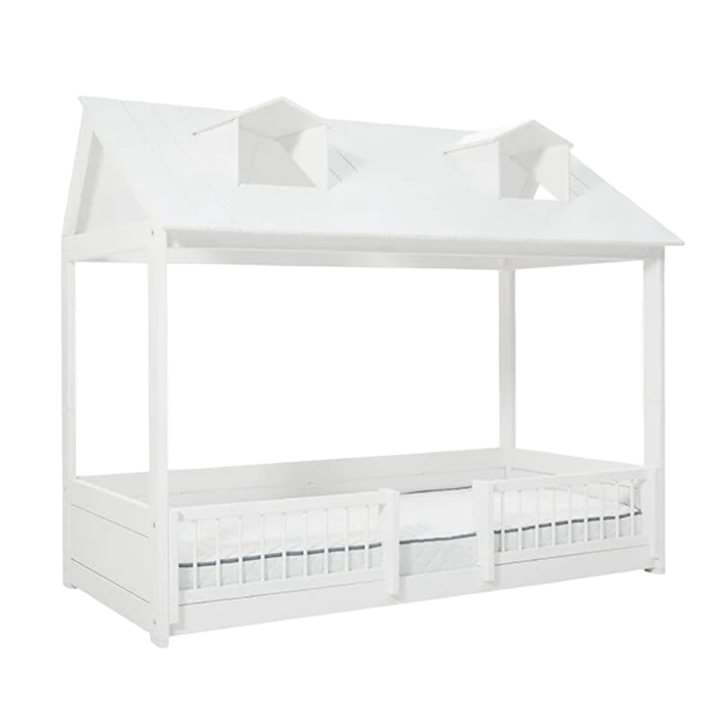 LIFETIME Kidsrooms House Bed - Beach House (2-in-1) 90x200cm - White