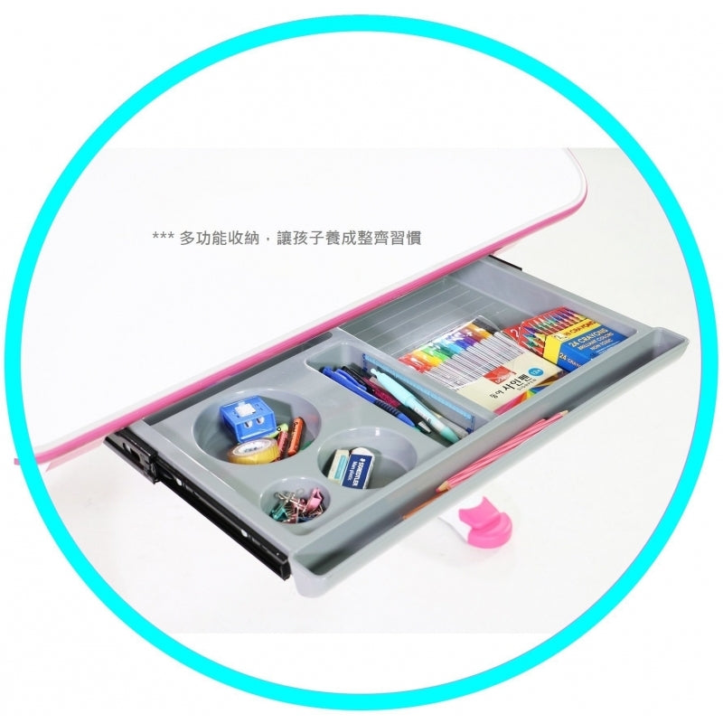 i-Study Creator Plus Desk and Ergo Comfort Chair Set - Blue