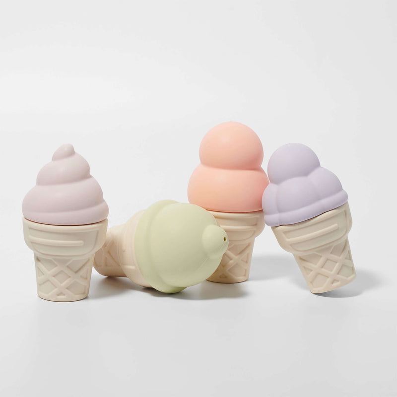 SUNNYLiFE Ice Cream Splash Toys - Apple Sorbet Multi