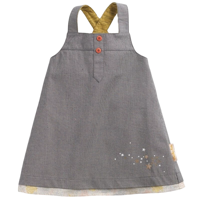 Moulin Roty Il Etait Une Fois Tenessy Grey Stardust Dress