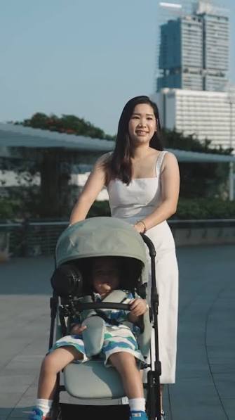 Mimosa Cabin Cruiser Stroller - Lagoon