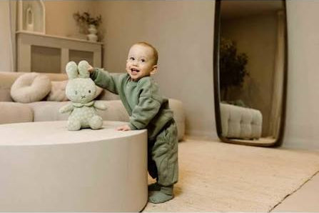 Tiamo Miffy Cuddle 30 cm green flower