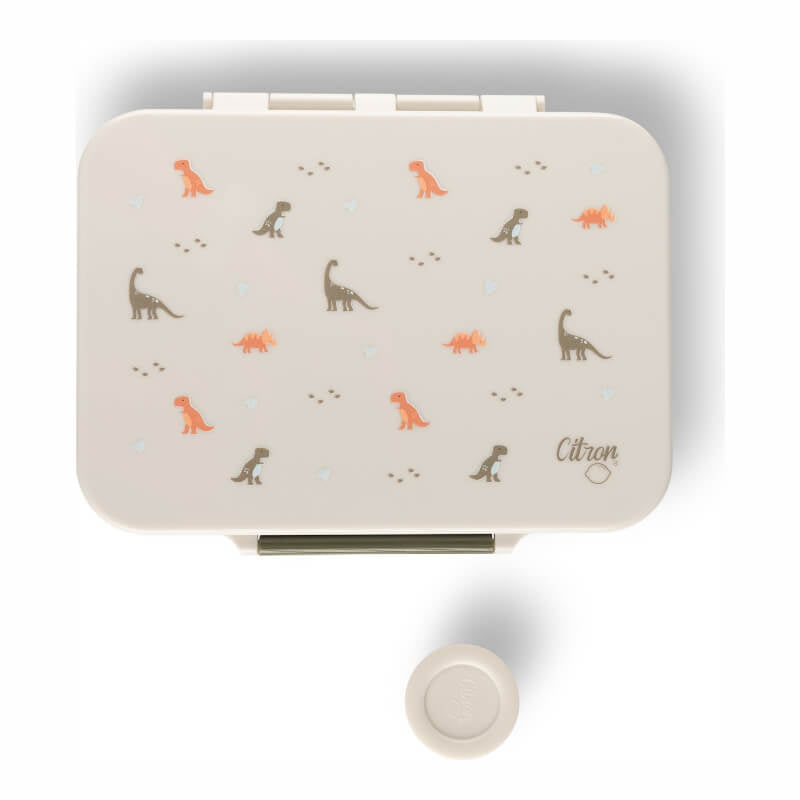 Citron Incredible Tritan Lunch Box with 4 Compartments - Dino