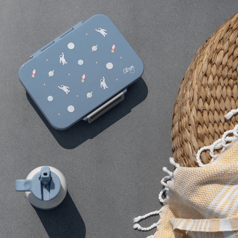 Citron Incredible Tritan Lunch Box with 4 Compartments - Spaceship