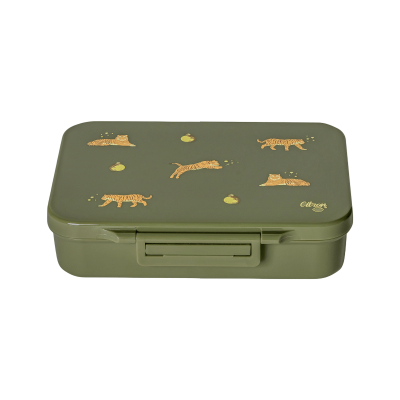 Citron Incredible Tritan Lunch Box with 4 Compartments - Tiger