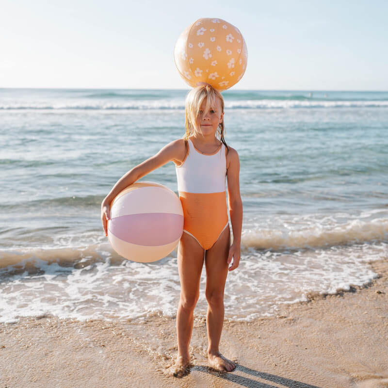 SUNNYLiFE Inflatable Beach Ball - Princess Swan Multi