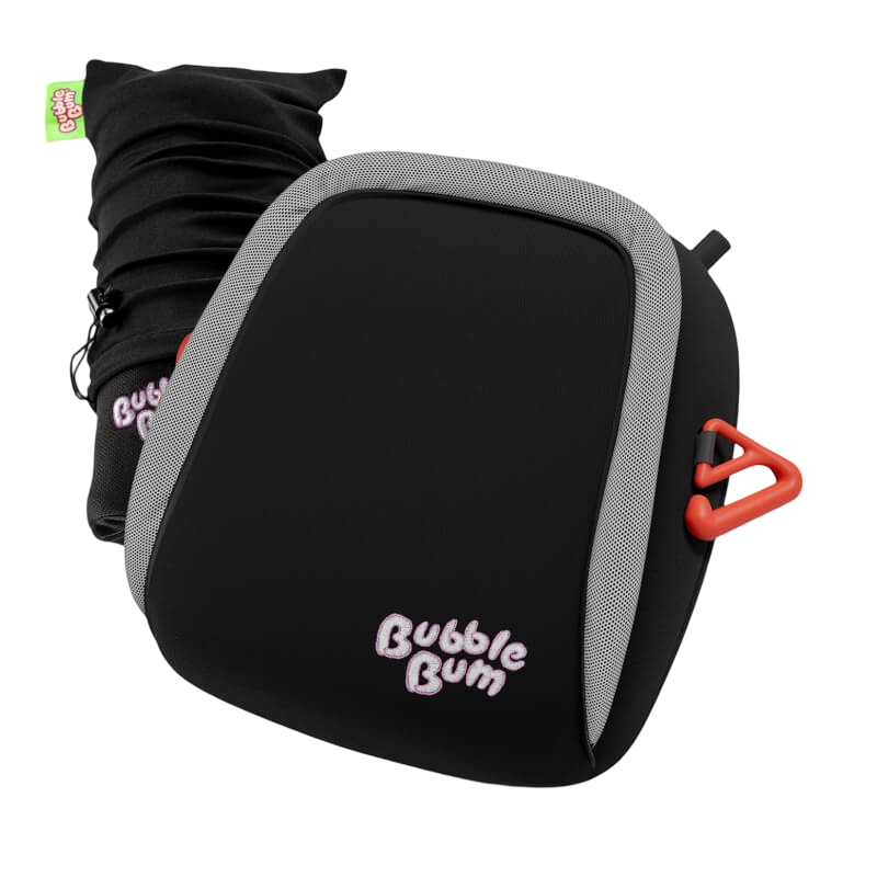 BubbleBum Inflatable Car Booster Seat - Black