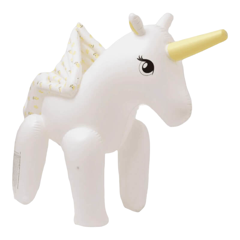 SUNNYLiFE Inflatable Giant Sprinkler - Mima the Unicorn Lemon Lilac